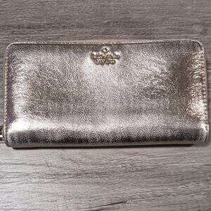 Kate Spade Spencer Metallic Slim Continental Wallet